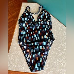 2pc Jantzen swim set with skirt
